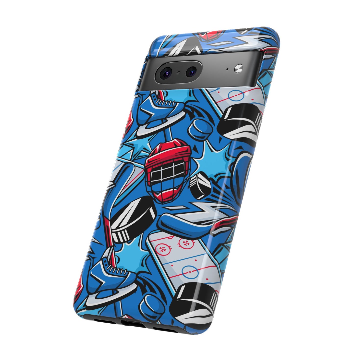 Ice Hockey PowerPlay: Sports-Inspired Phone Case for iPhone, Samsung Galaxy and Google Pixel devices