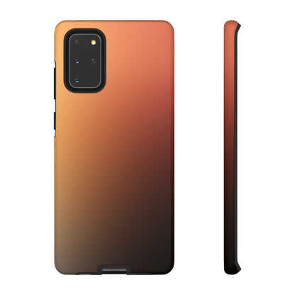 Midnight Peach: Luxury Phone Case for Samsung Galaxy Phones