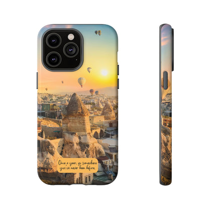 Cappadocia: Stunning travel-inspired phone case for iPhone, Samsung Galaxy and Pixel devices