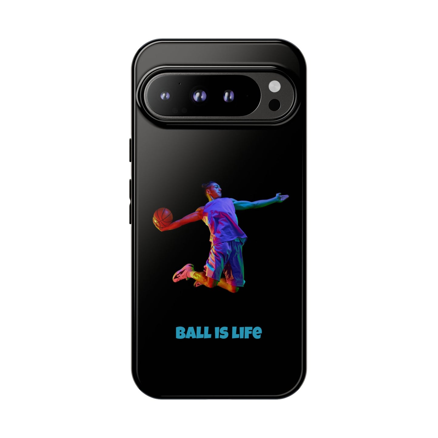 Ball is Life: Basketball Inspired Phone Case for iPhone, Samsung Galaxy and Pixel Devices