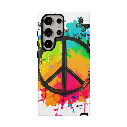 Peace Bloom: Inspiring Phone Case for iPhone and Samsung Galaxy