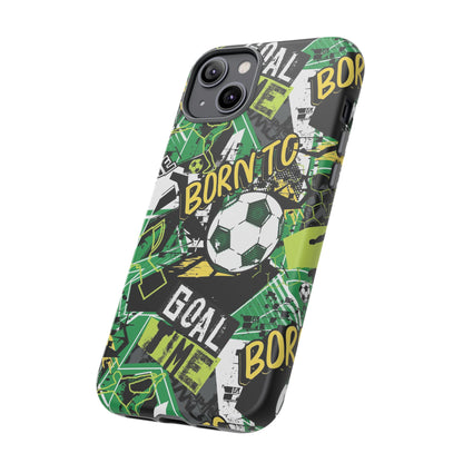 Born to Goal: Football-inspired phone case for iPhone and Samsung Galaxy