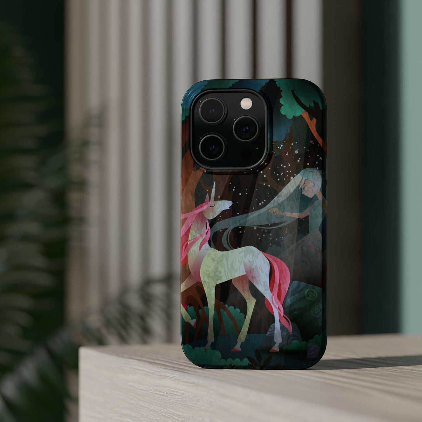 Fairy & Unicorn: Enchanted MagSafe Phone Case for iPhone
