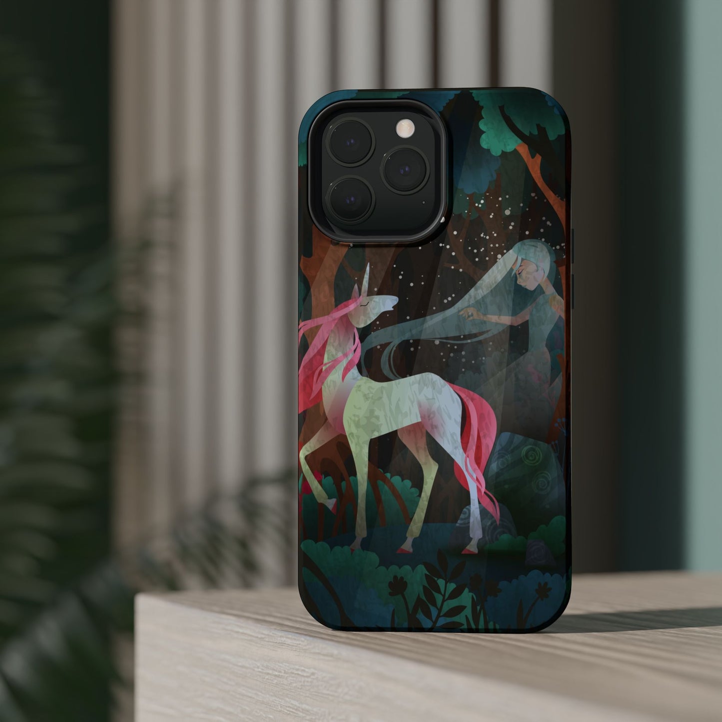 Fairy & Unicorn: Enchanted MagSafe Phone Case for iPhone