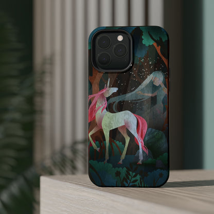 Fairy & Unicorn: Enchanted MagSafe Phone Case for iPhone