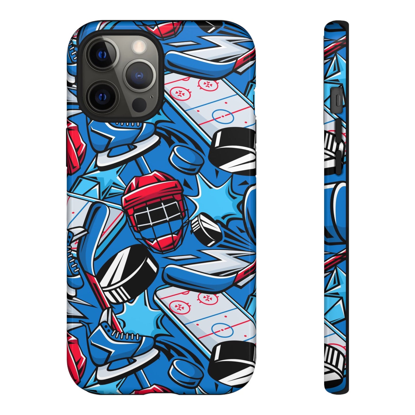 Ice Hockey PowerPlay: Sports-Inspired Phone Case for iPhone, Samsung Galaxy and Google Pixel devices