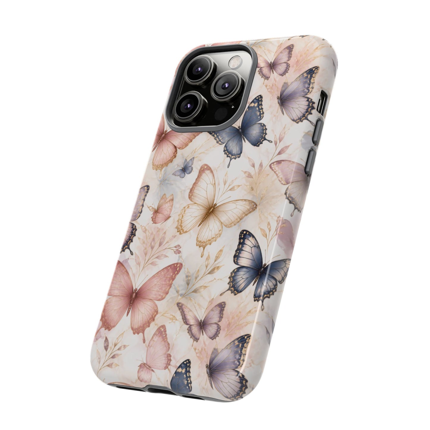Butterfly Pastels Phone Case: Tough Case for iPhone and Samsung Galaxy devices