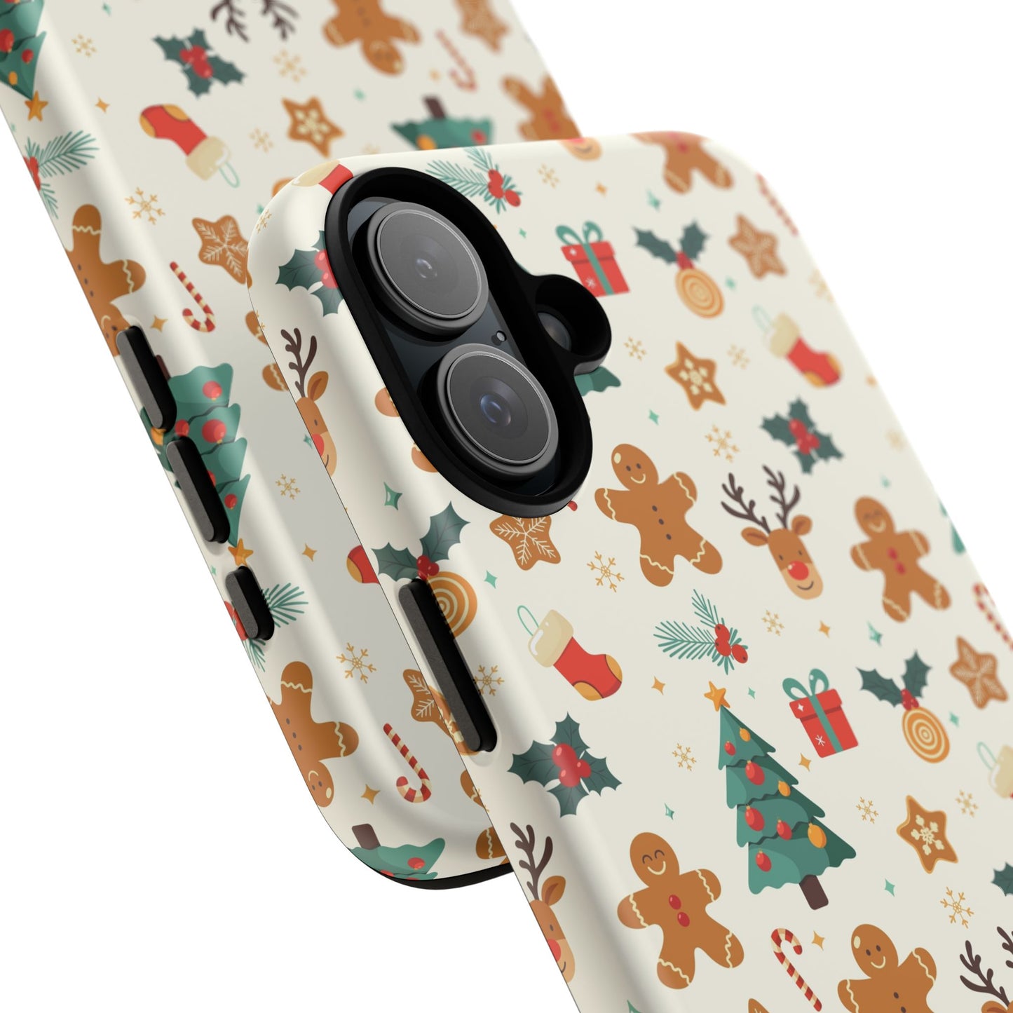 Gingerbread Holidays: Xmas-themed phone case for iPhone, Samsung and Google Pixel