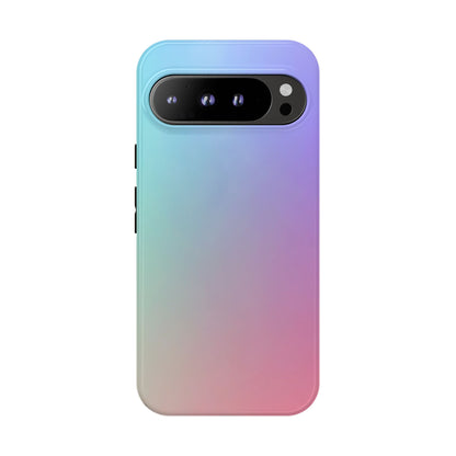 Cotton Candy: Quadcolor Pastel Gradient Tough Case for iPhone, Samsung Galaxy and Google Pixel devices
