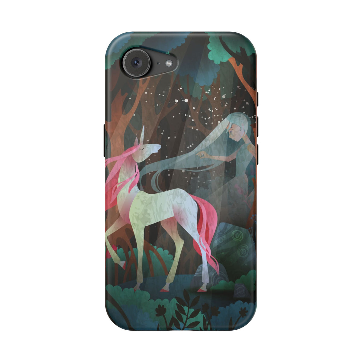 Fairy & Unicorn: Enchanted MagSafe Phone Case for iPhone