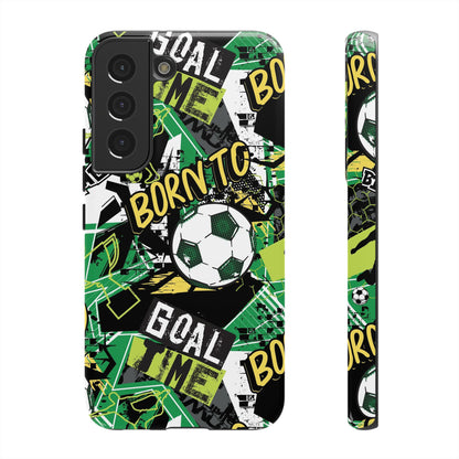 Born to Goal: Football-inspired phone case for iPhone and Samsung Galaxy
