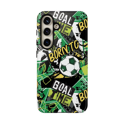 Born to Goal: Football-inspired phone case for iPhone and Samsung Galaxy