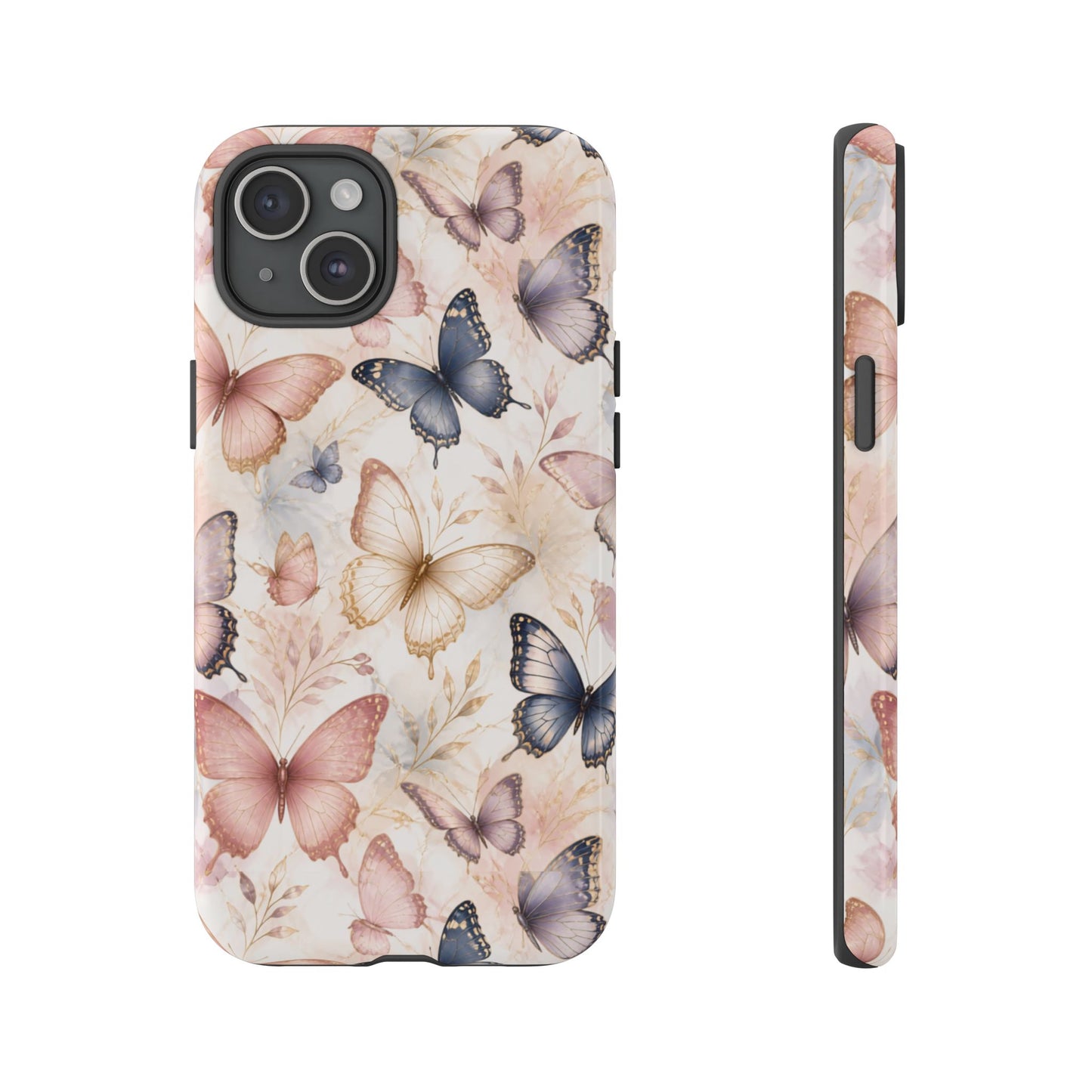 Butterfly Pastels Phone Case: Tough Case for iPhone and Samsung Galaxy devices