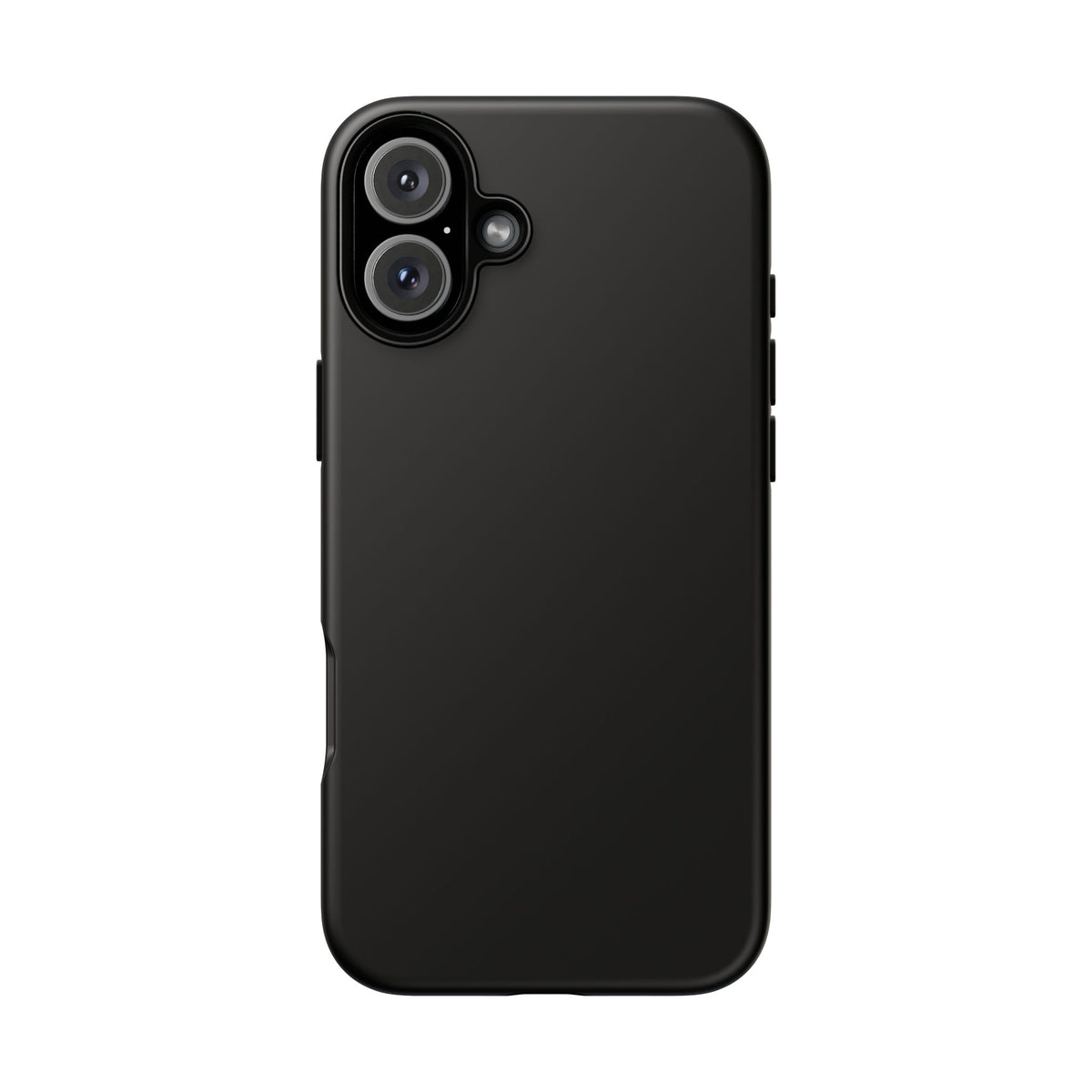 Space Black: Pure black phone case for iPhone, Samsung Galaxy and Google Pixel devices