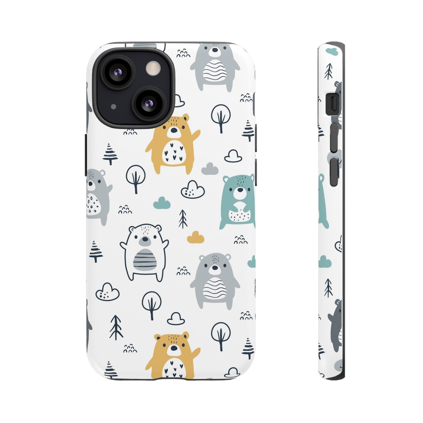 Bear Friends: Cute Phone Case for iPhone, Samsung Galaxy and Google Pixel devices