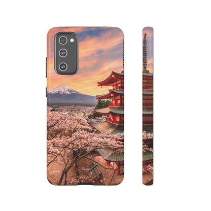 Cherry Blossoms Mt. Fuji phone case for iPhone, Galaxy and Pixel devices