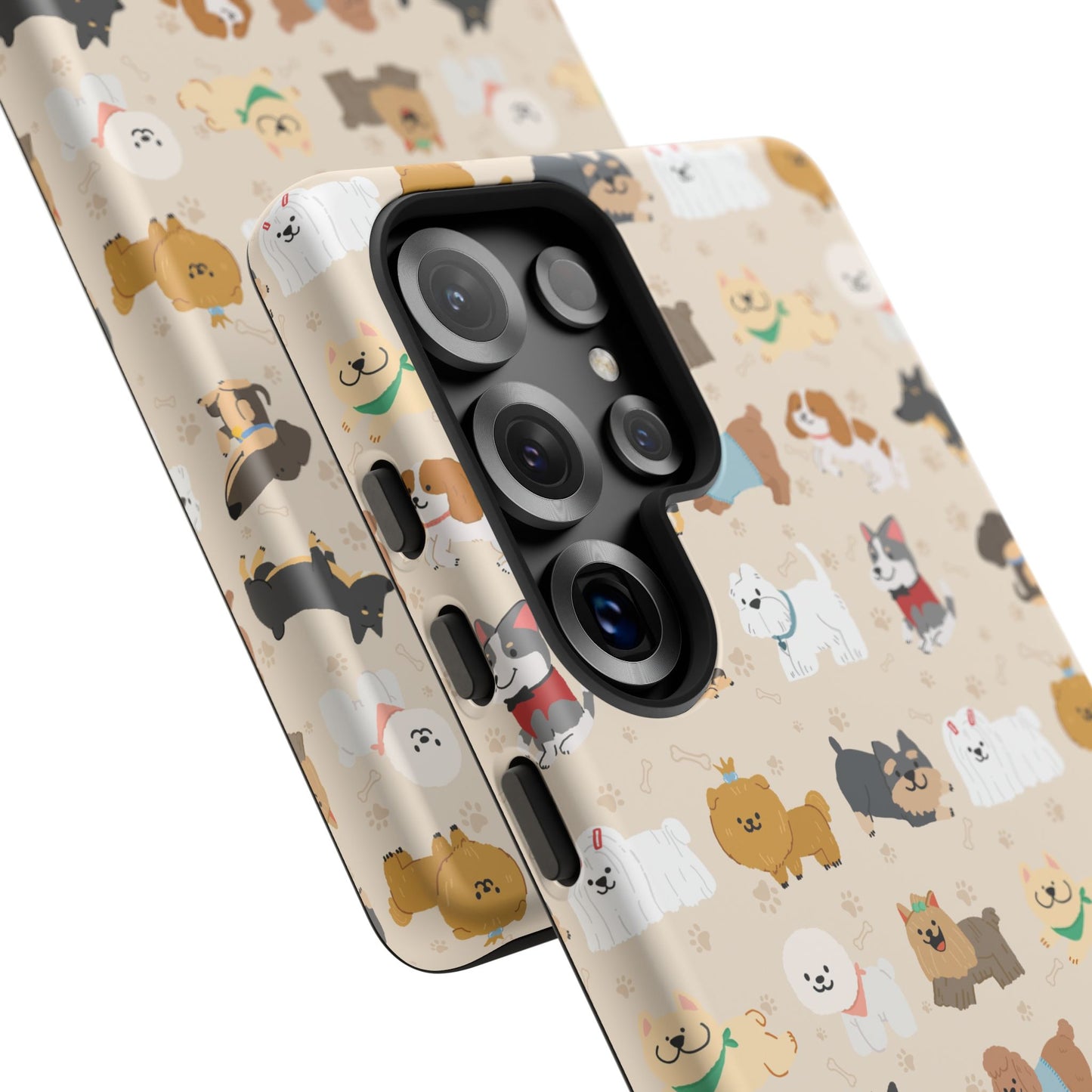 Cute Dogs: Tough Case for iPhone, Samsung Galaxy and Google Pixel devices