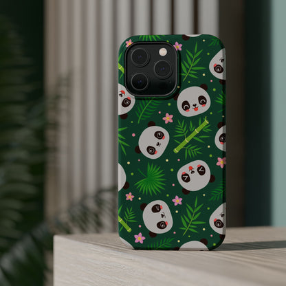 Cute Panda: Phone case for Apple iPhone (MagSafe compatible)
