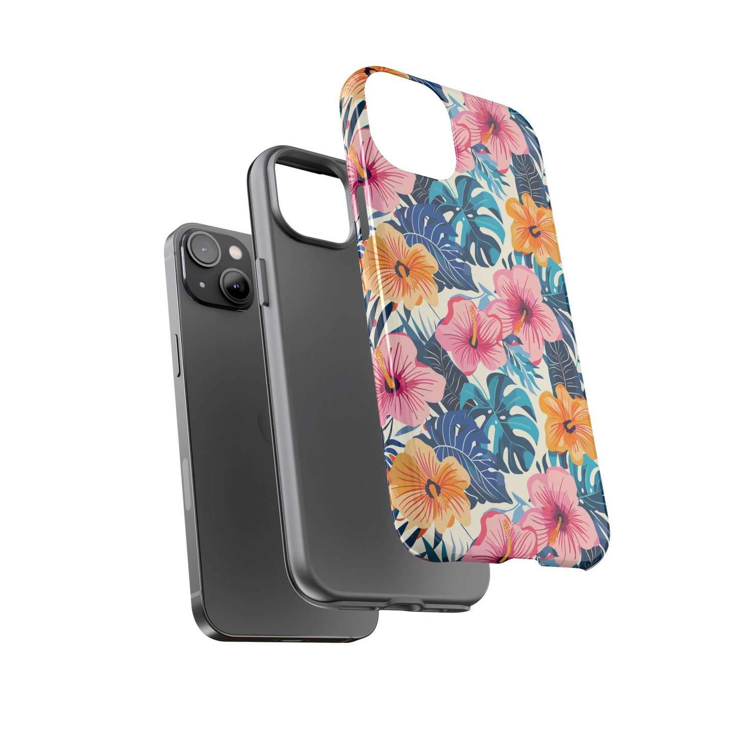 Hibiscus: Cute Floral Phone Case for iPhone, Samsung and Google Pixel