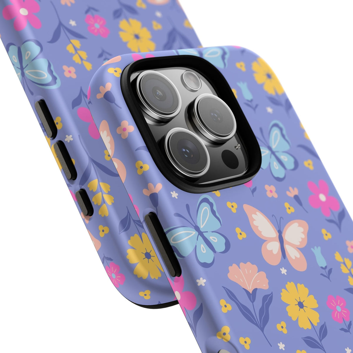 Lavender Butterflies: Tough Phone Case for iPhone, Samsung Galaxy and Google Pixel