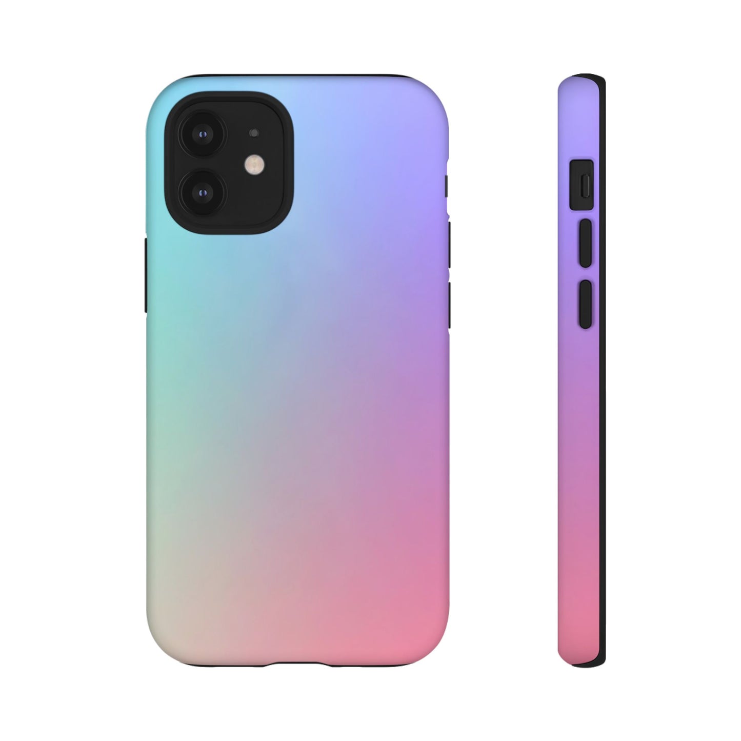 Cotton Candy: Quadcolor Pastel Gradient Tough Case for iPhone, Samsung Galaxy and Google Pixel devices