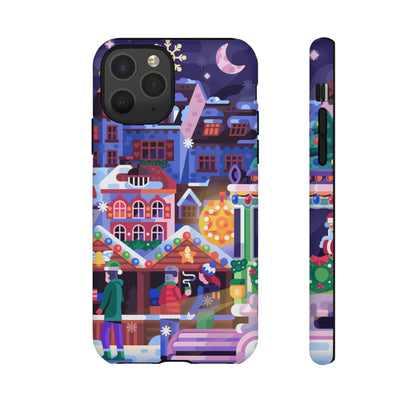 Christmas Fair in Old Town: Holiday-Themed case for iPhone, Samsung Galaxy and Google Pixel