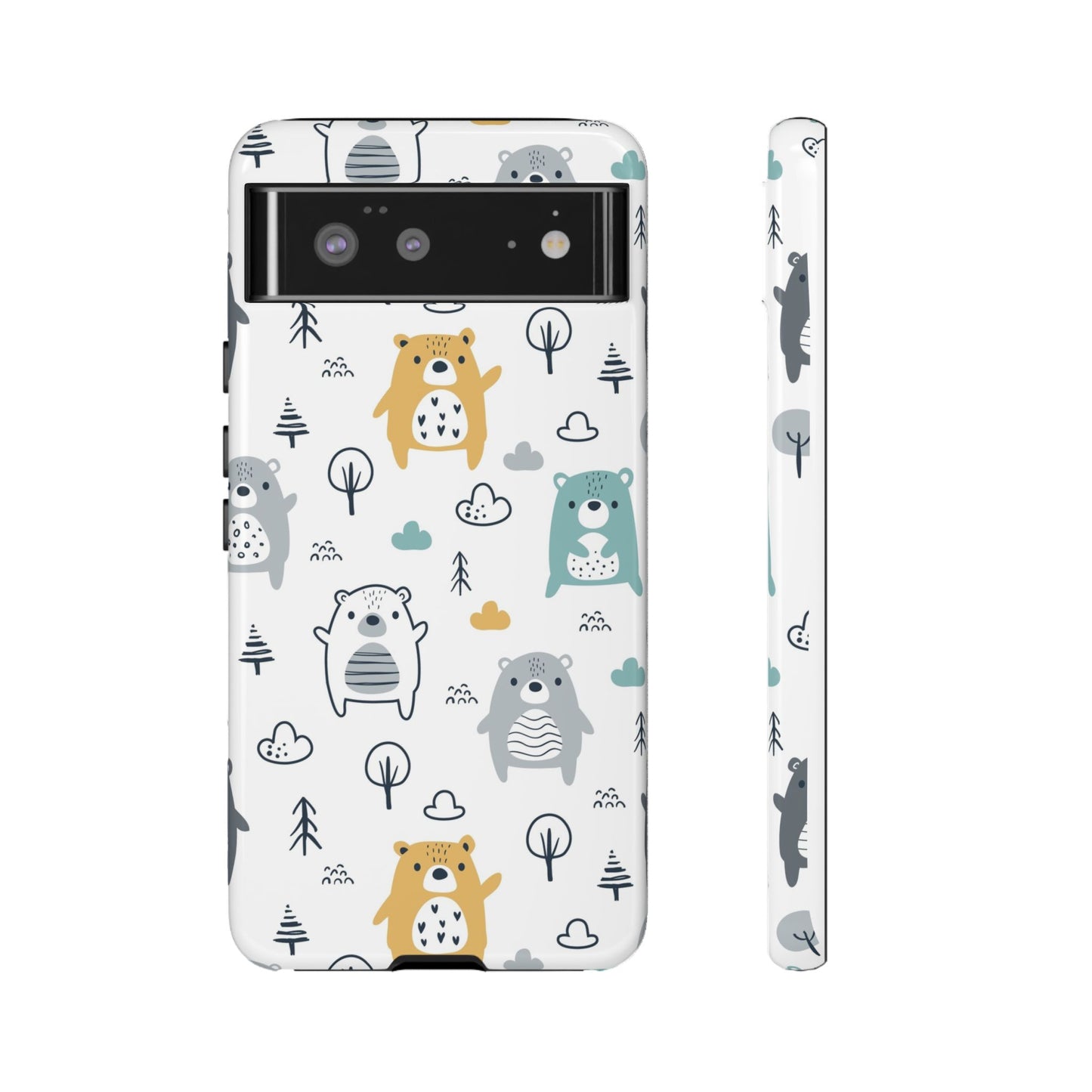 Bear Friends: Cute Phone Case for iPhone, Samsung Galaxy and Google Pixel devices