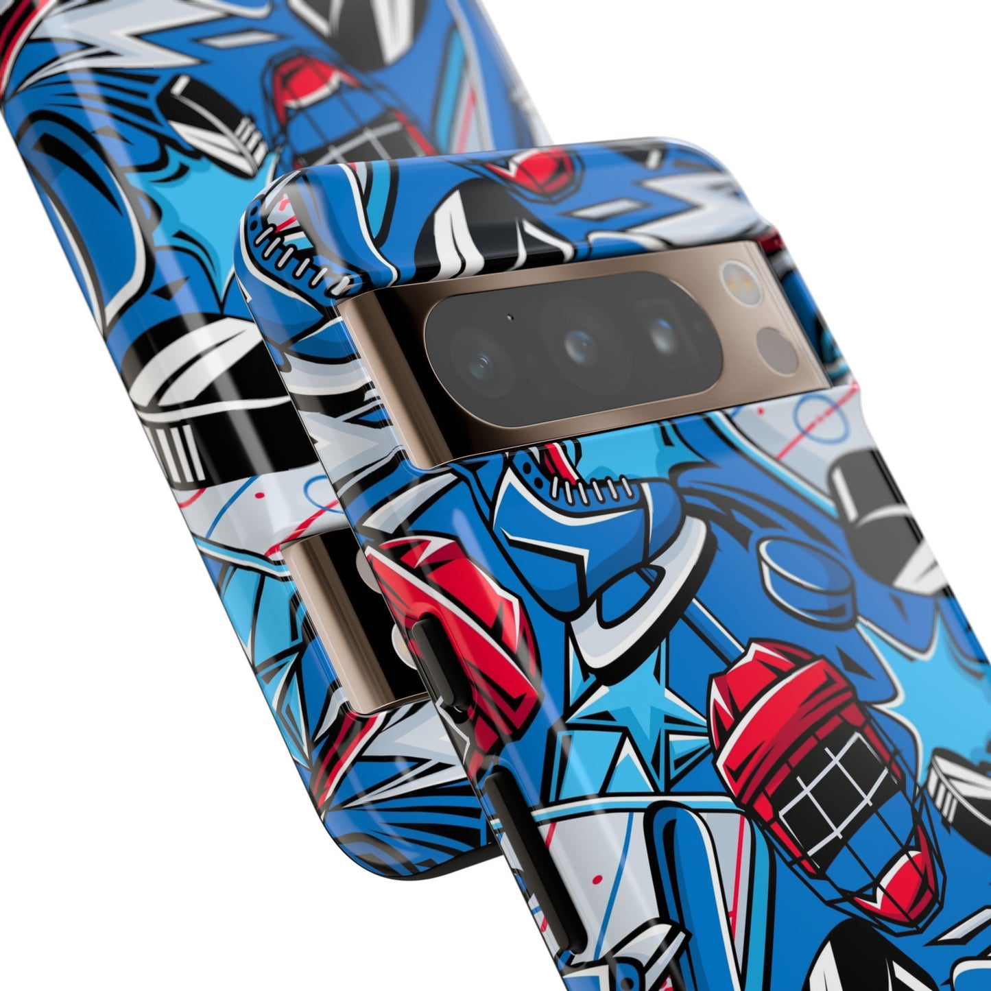 Ice Hockey PowerPlay: Sports-Inspired Phone Case for iPhone, Samsung Galaxy and Google Pixel devices