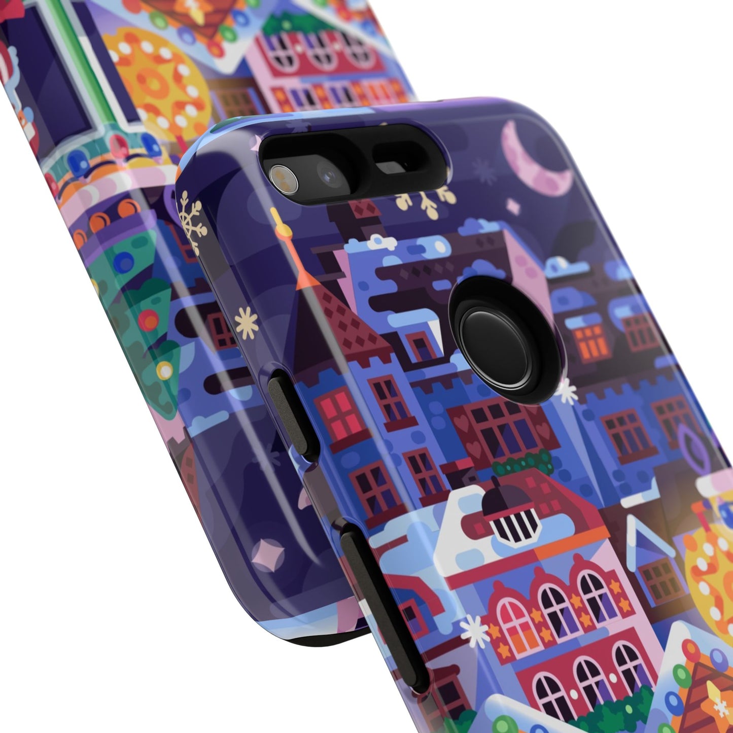 Christmas fair in Old Town: Holiday-Themed case for iPhone, Samsung Galaxy and Google Pixel