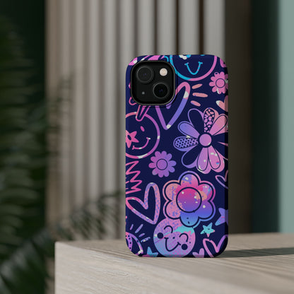 Live Inspired (MagSafe version): Purple Tough Case for iPhone