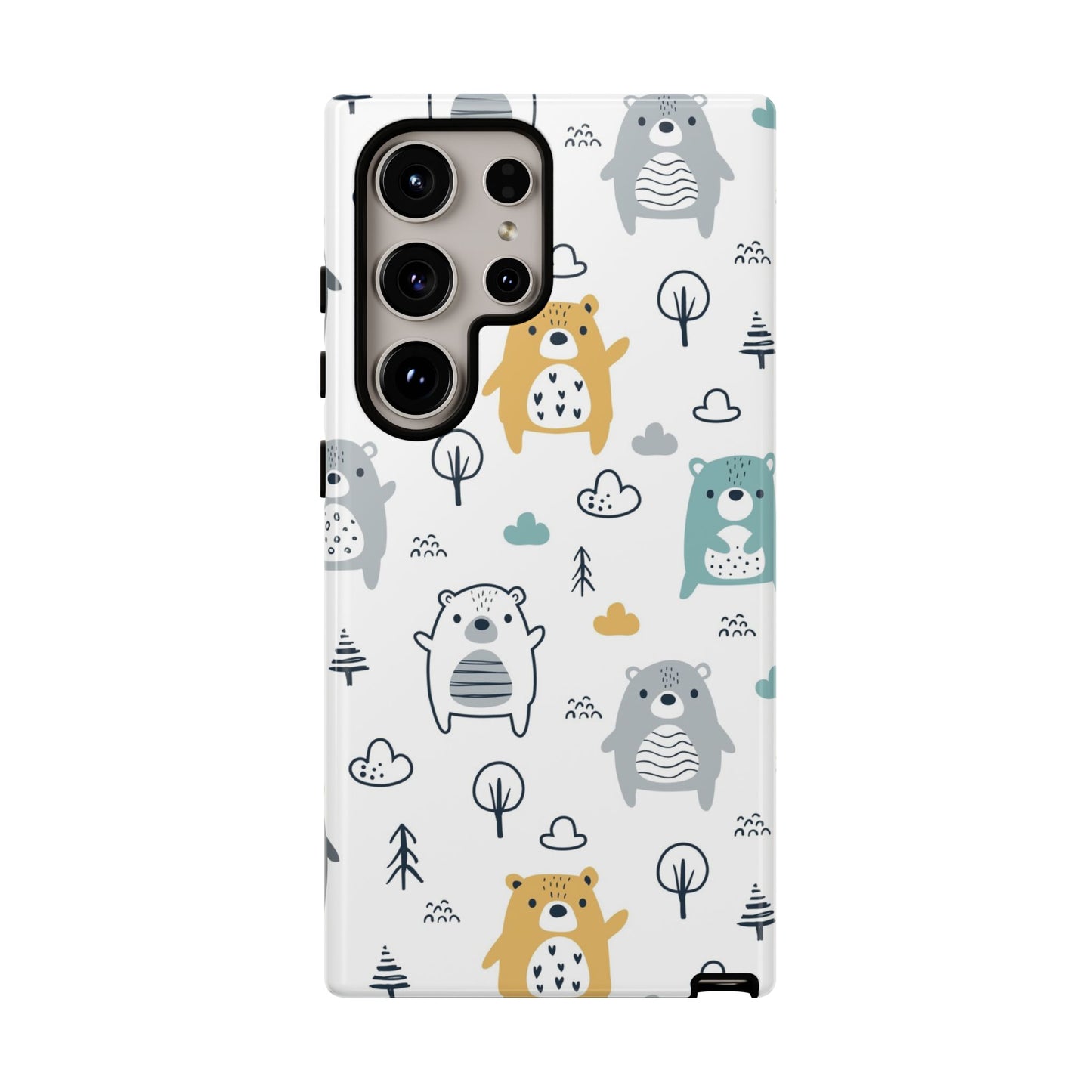 Bear Friends: Cute Phone Case for iPhone, Samsung Galaxy and Google Pixel devices