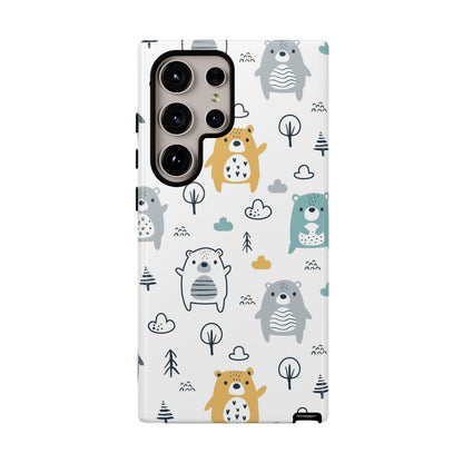 Bear Friends: Cute Phone Case for iPhone, Samsung Galaxy and Google Pixel devices