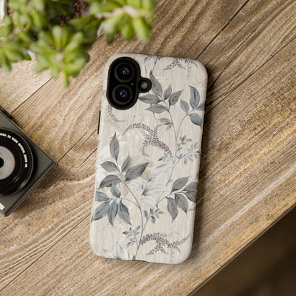 Luxury Leaves: Artistic case for iPhone, Samsung Galaxy and Google Pixel