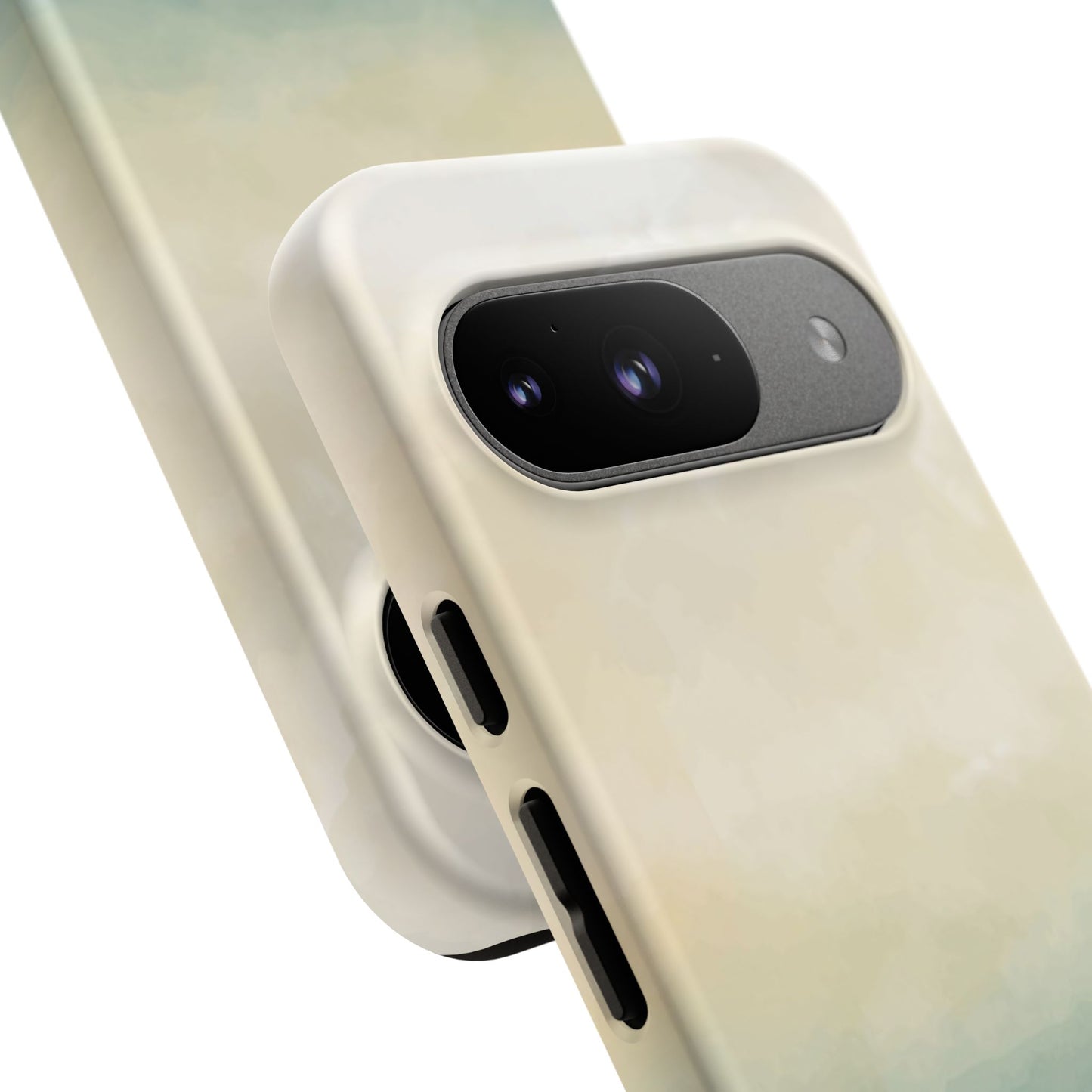 海と砂のグラデーションケース：iPhone、Galaxy、Google Pixelデバイス用ビーチ風スマホケース