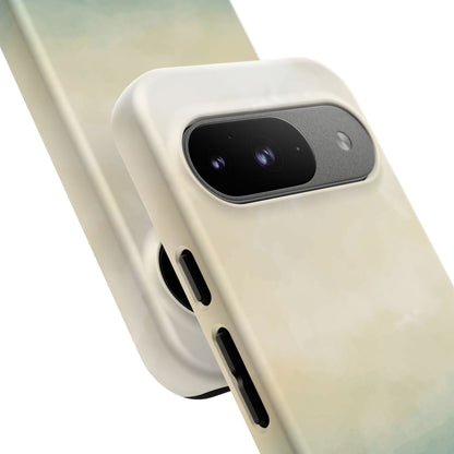 海と砂のグラデーションケース：iPhone、Galaxy、Google Pixelデバイス用ビーチ風スマホケース