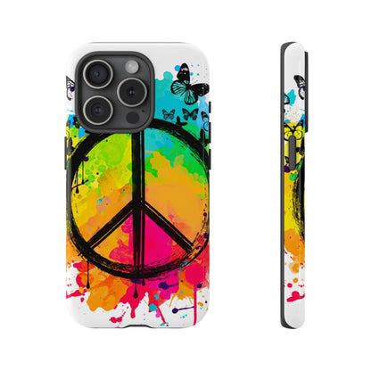 Peace Bloom: Inspiring Phone Case for iPhone and Samsung Galaxy