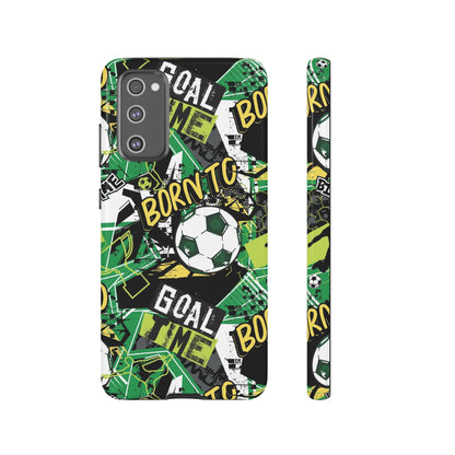 Born to Goal: Football-inspired phone case for iPhone and Samsung Galaxy
