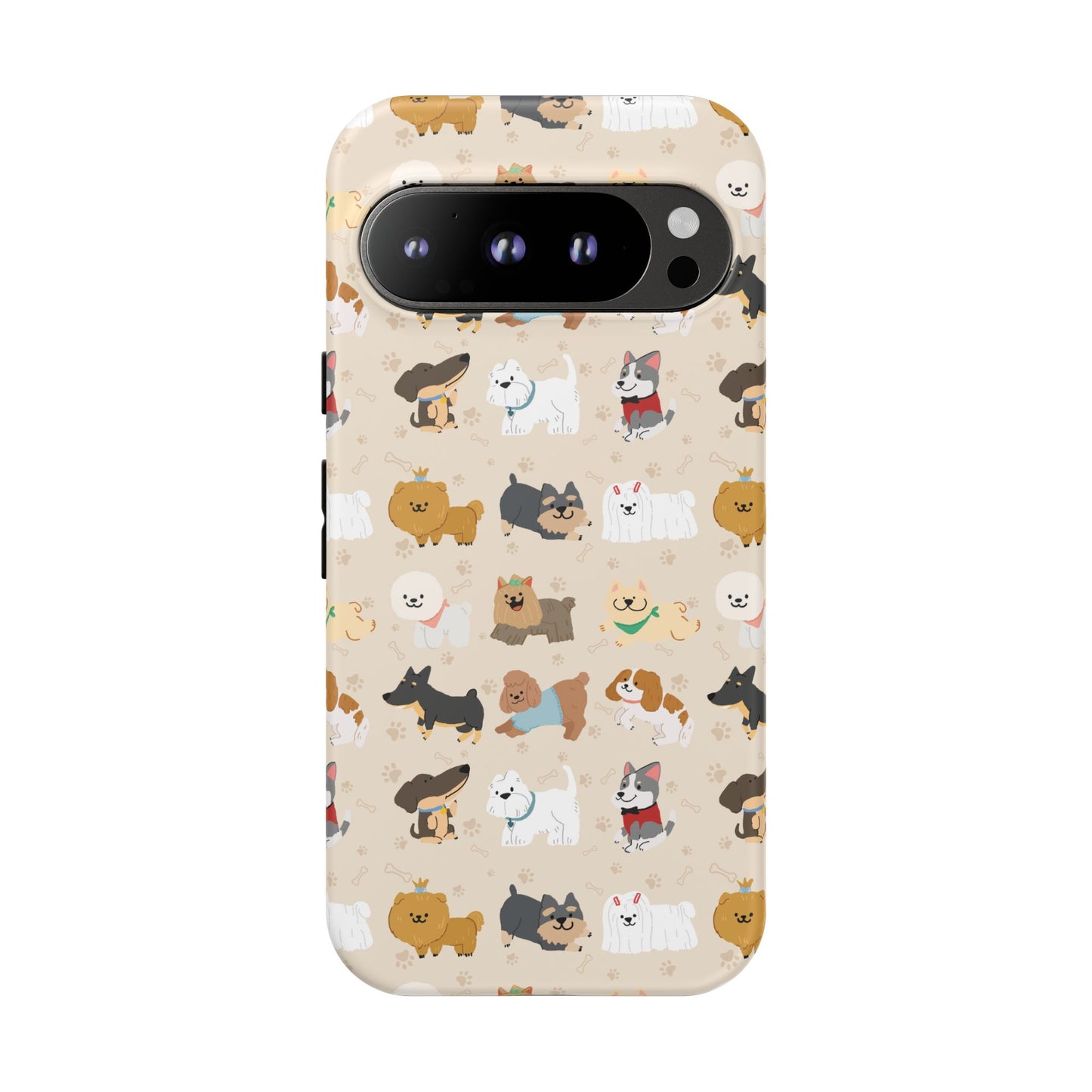 Cute Dogs: Tough Case for iPhone, Samsung Galaxy and Google Pixel devices