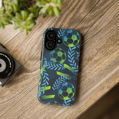 Football: Protective phone case for iPhone, Samsung Galaxy and Google Pixel phones