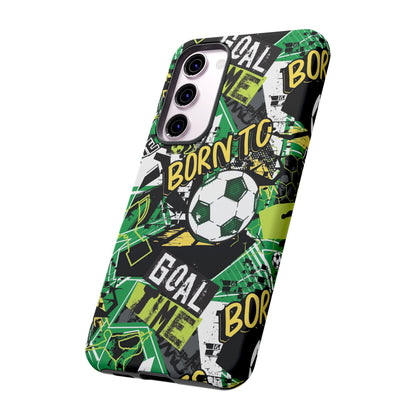 Born to Goal: Football-inspired phone case for iPhone and Samsung Galaxy