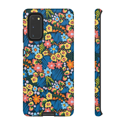 Bloom Burst: Color and Joy Themed Phone Case for iPhone, Samsung Galaxy and Google Pixel devices