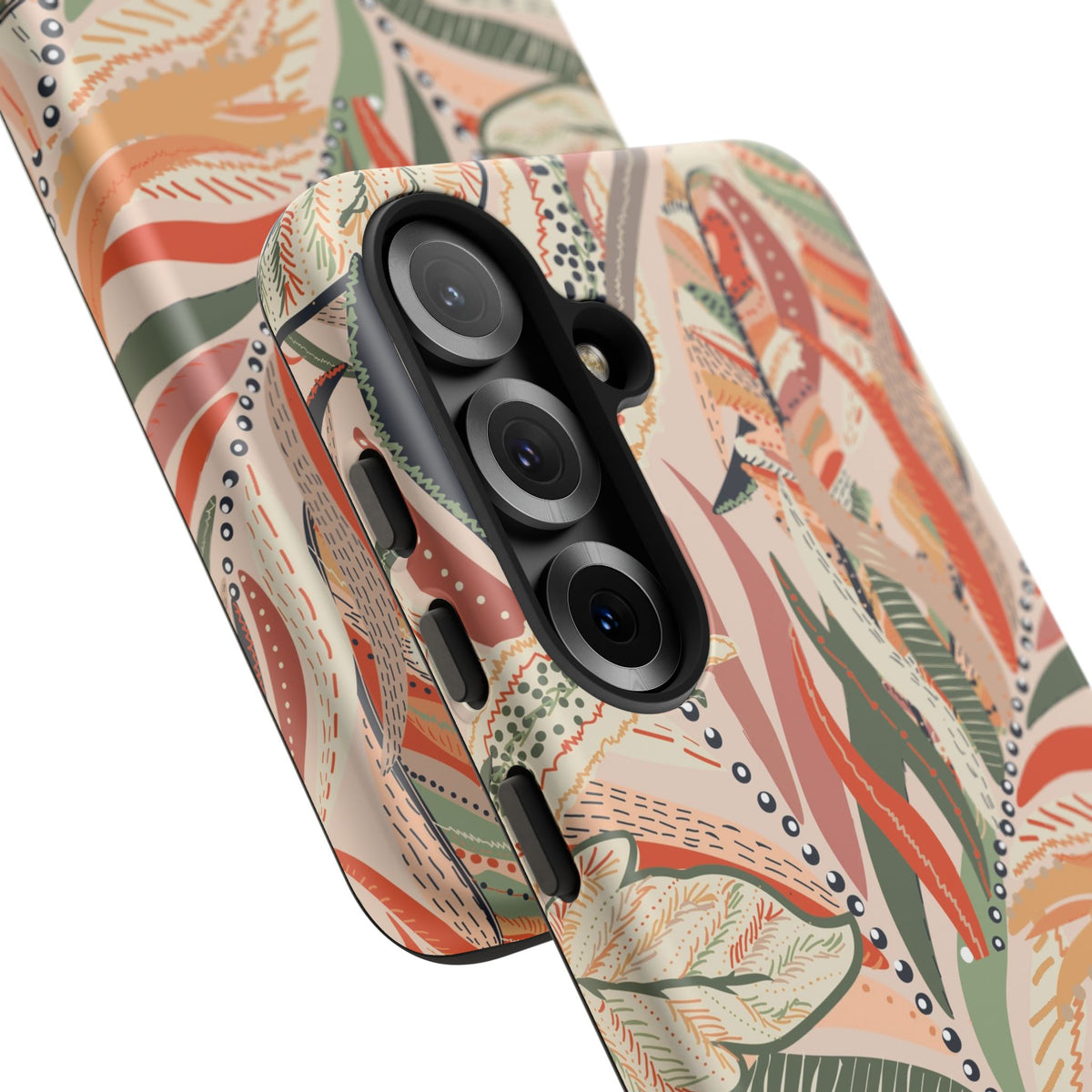 Terracotta Leaves Phone Case: Nature‑Inspired Art for iPhone, Samsung Galaxy and Google Pixel devices