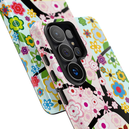 Four Seasons: Fall, Winter, Spring and Summer inspired phone case for iPhone, Samsung Galaxy and Google Pixel devices