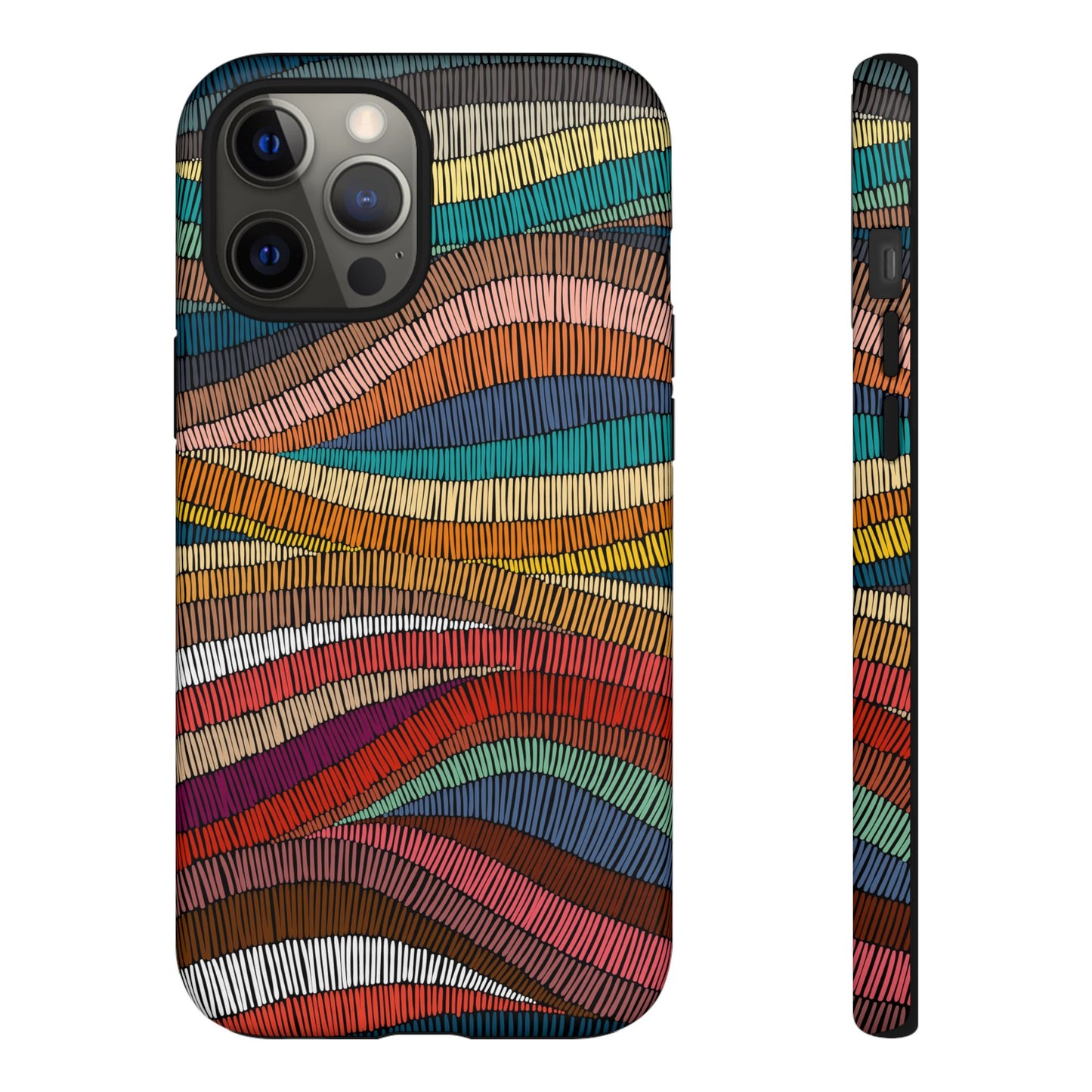 Threaded Harmony: Tapestry-inspired Phone Case for iPhone, Samsung Galaxy and Google Pixel devices