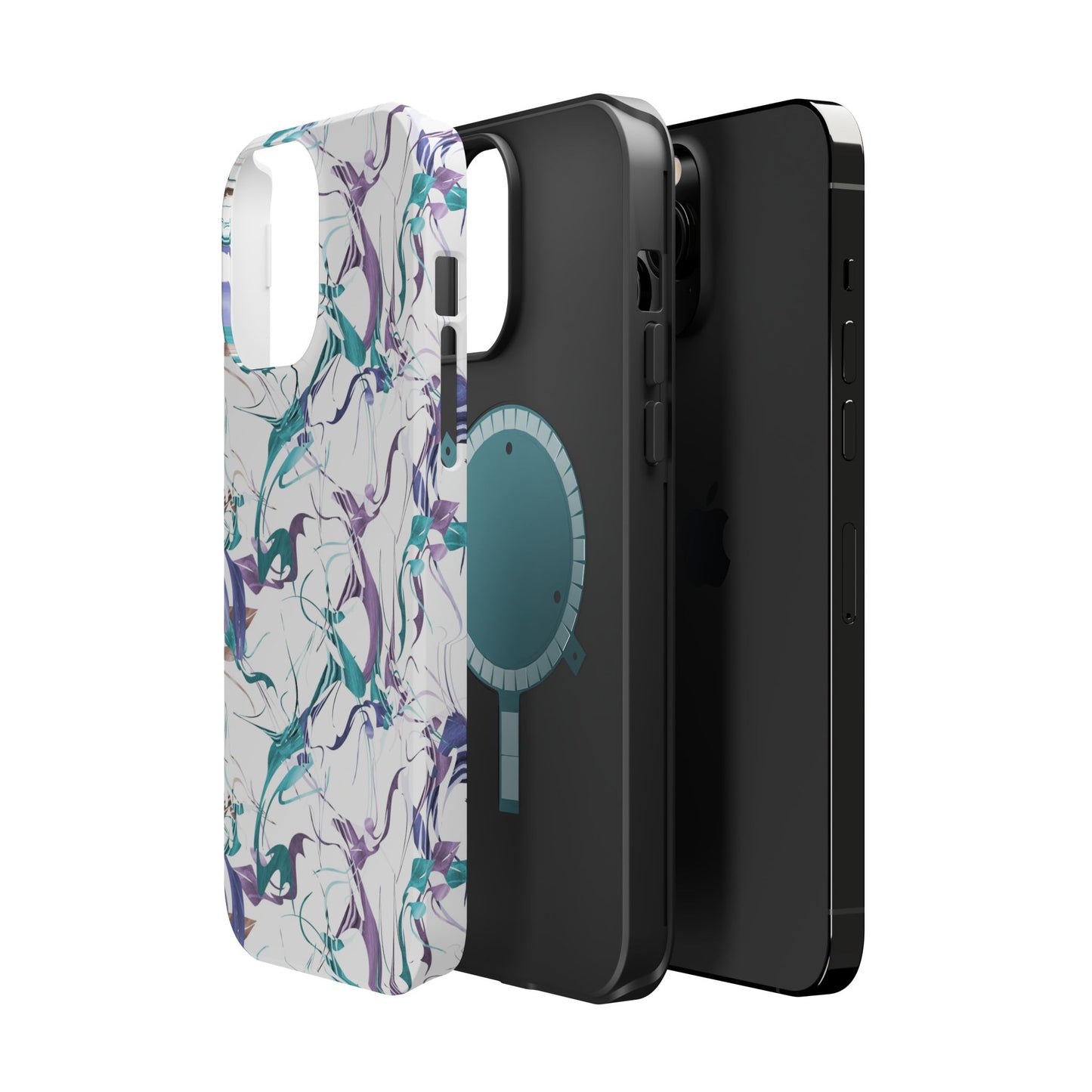 Vector (MagSafe version): Abstract Elegant Phone Case for iPhone, Samsung Galaxy and Google Pixel devices