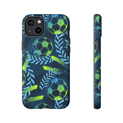 Football Grunge: Sporty Phone Case for iPhone, Samsung Galaxy and Google Pixel