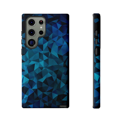 Blue Diamonds: Phone Case with Elegant Prints for iPhone, Samsung Galaxy and Google Pixel devices