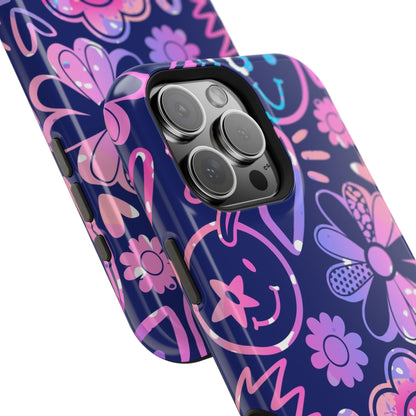 Live Inspired (MagSafe version): Purple Tough Case for iPhone