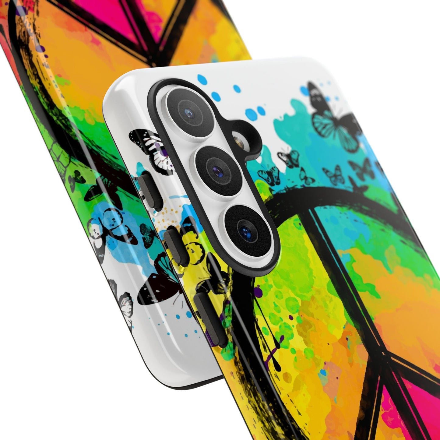 Peace Bloom: Inspiring Phone Case for iPhone and Samsung Galaxy