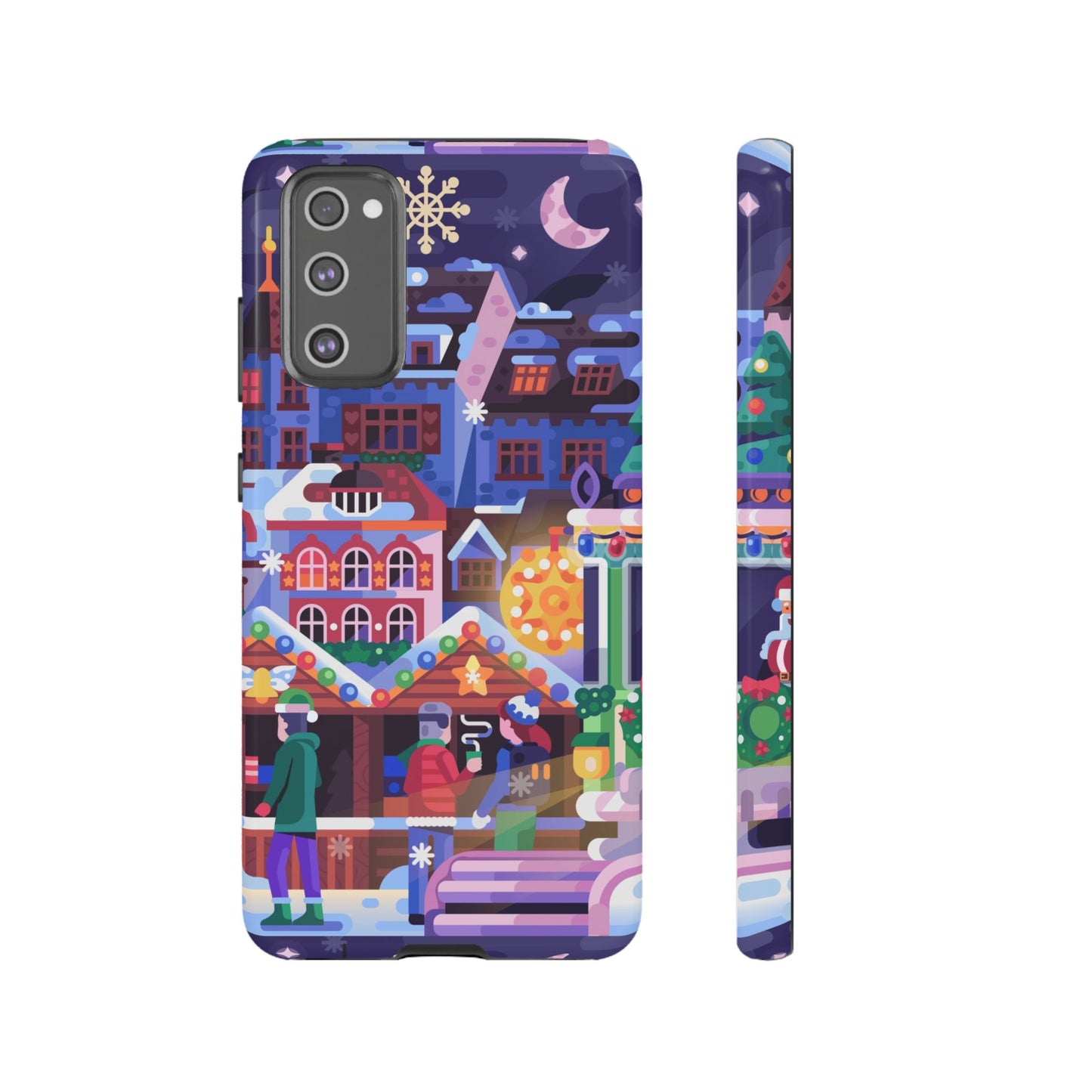 Christmas fair in Old Town: Holiday-Themed case for iPhone, Samsung Galaxy and Google Pixel